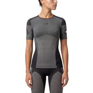 CAMISETA INTERIOR DE MANGA CORTA SIXS LIGHT BT TS1L V2 CARBONO NEGRO