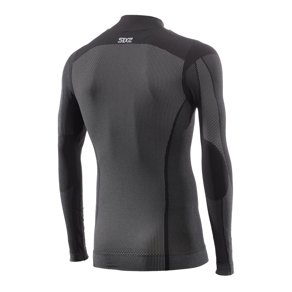CAMISETA INTERIOR DE MANGA LARGA SIXS 4 SEASONS TS3 V2 CARBONO NEGRO
