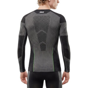 CAMISETA INTERIOR DE MANGA LARGA SIXS LIGHT BT TS2L V2 CARBONO NEGRO