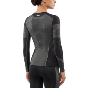 CAMISETA INTERIOR DE MANGA LARGA SIXS LIGHT BT TS2L V2 CARBONO NEGRO