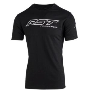 Camiseta RST Race Dept Logo Negro