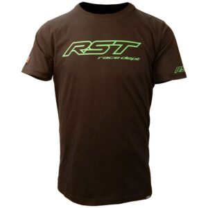 Camiseta RST Race Dept Logo Verde Flúor