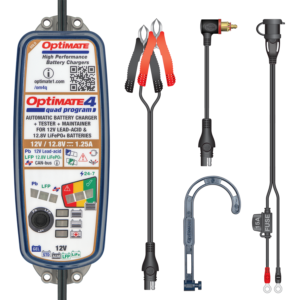 Cargador/Mantenedor baterías Optimate 4 Quad Program TM630-PR