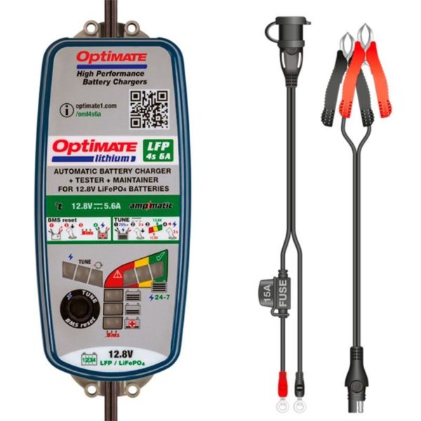 Cargador/Mantenedor baterías Optimate Lithium TM-390