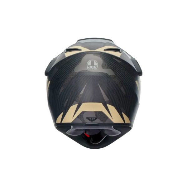 Casco AGV AX-9 E2206 MPLK STEPPA MATT CARBON GREY SAND