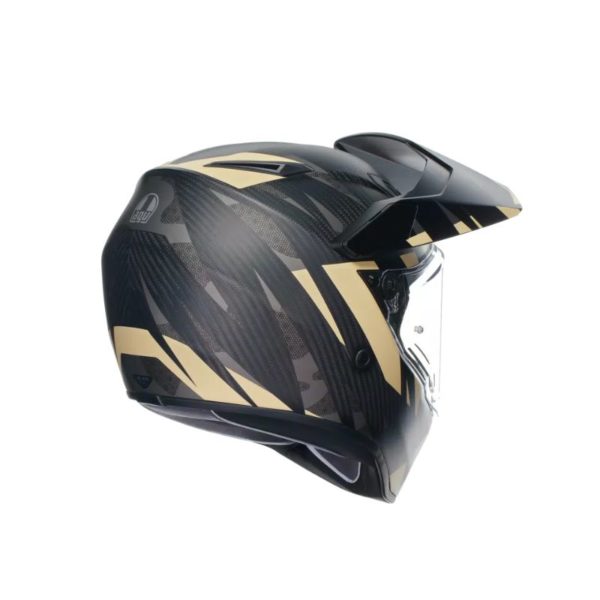 Casco AGV AX-9 E2206 MPLK STEPPA MATT CARBON GREY SAND