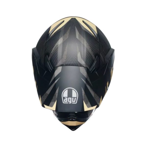 Casco AGV AX-9 E2206 MPLK STEPPA MATT CARBON GREY SAND