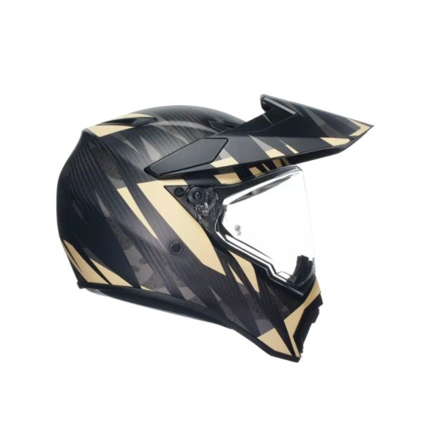 Casco AGV AX-9 E2206 MPLK STEPPA MATT CARBON GREY SAND