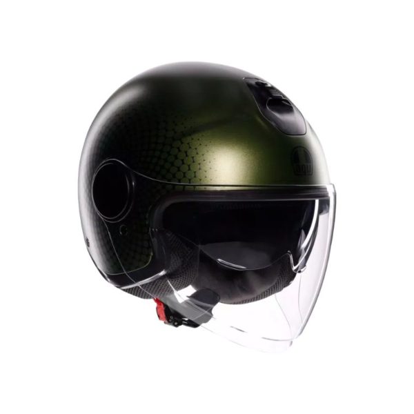 Casco AGV ETERES E2206 ANDORA MATT GREEN BLACK