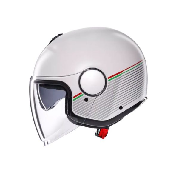 Casco AGV ETERES E2206 CAPOLIVERI MATT WHITE ITALY