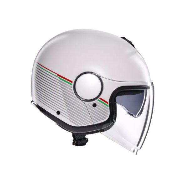 Casco AGV ETERES E2206 CAPOLIVERI MATT WHITE ITALY