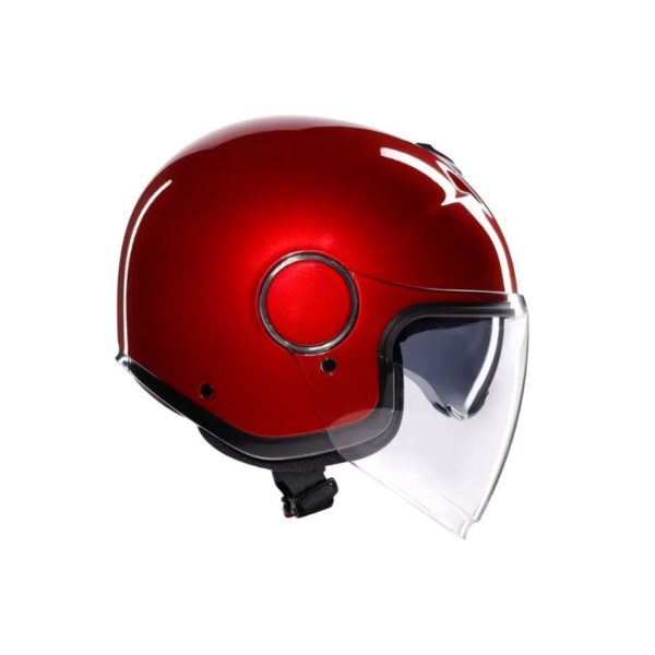 Casco AGV ETERES E2206 MONO CORSA RED