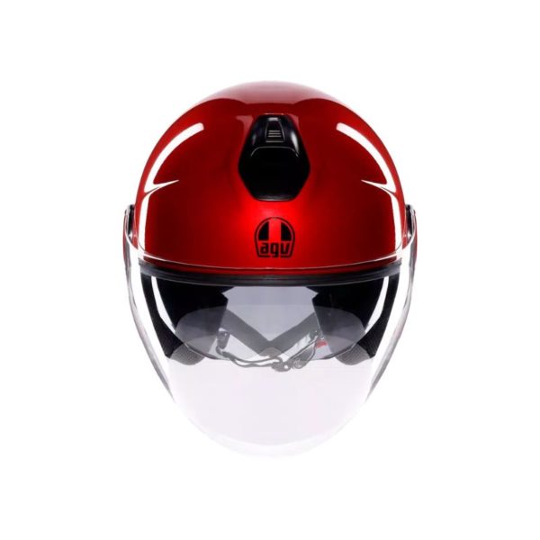 Casco AGV ETERES E2206 MONO CORSA RED