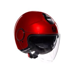 Casco AGV ETERES E2206 MONO CORSA RED