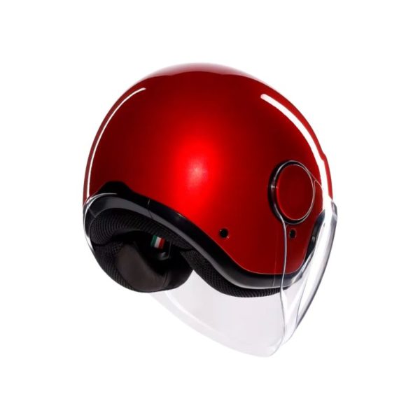 Casco AGV ETERES E2206 MONO CORSA RED