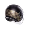 Casco AGV ETERES E2206 PONZA MATT BLACK GOLD - Imagen 4