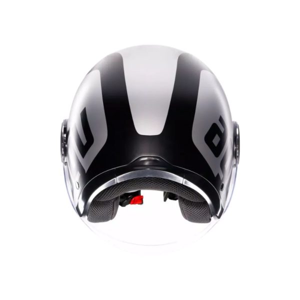 Casco AGV ETERES E2206 RIMINI MATT GREY BLACK