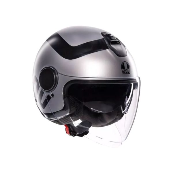 Casco AGV ETERES E2206 RIMINI MATT GREY BLACK