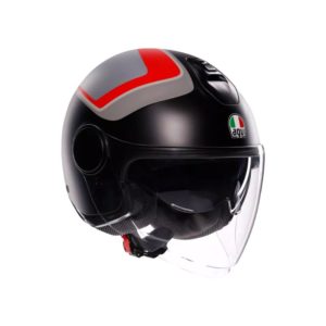 Casco AGV ETERES E2206 SCAGLIERI MATT GREY RED