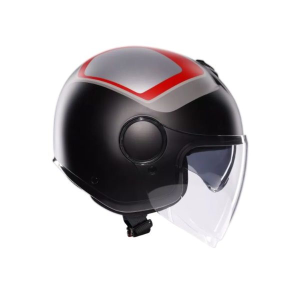 Casco AGV ETERES E2206 SCAGLIERI MATT GREY RED