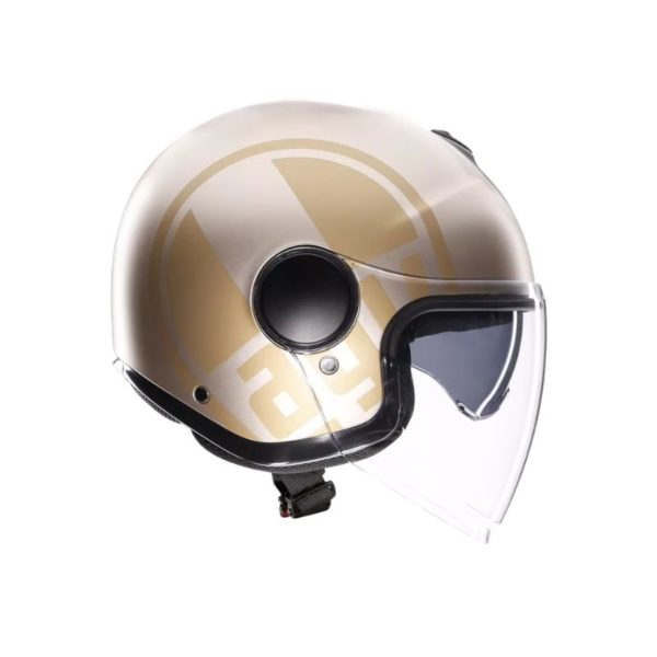 Casco AGV ETERES E2206 SIROLO MATT WHITE GOLD