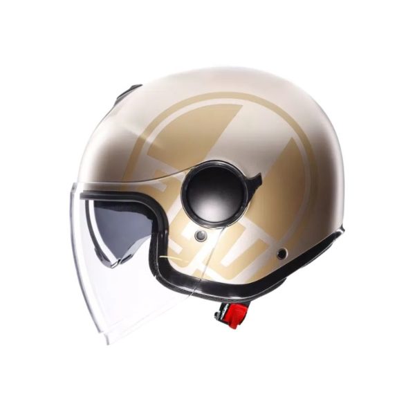 Casco AGV ETERES E2206 SIROLO MATT WHITE GOLD