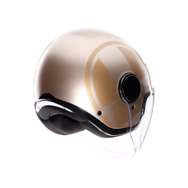 Casco AGV ETERES E2206 SIROLO MATT WHITE GOLD