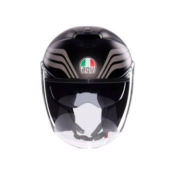 Casco AGV IRIDES E2206 BOLOGNA MATT BLACK TRICOLORE