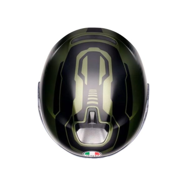 Casco AGV IRIDES E2206 SAKAI MATT GREEN BLACK