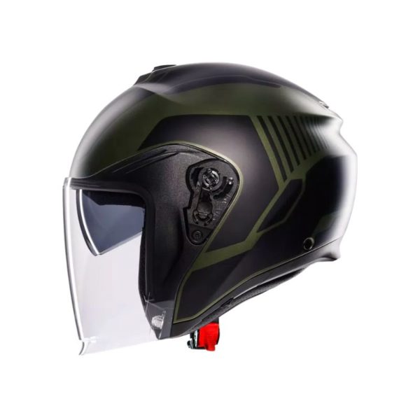 Casco AGV IRIDES E2206 SAKAI MATT GREEN BLACK