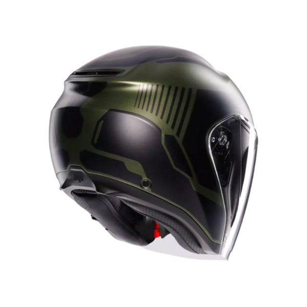 Casco AGV IRIDES E2206 SAKAI MATT GREEN BLACK