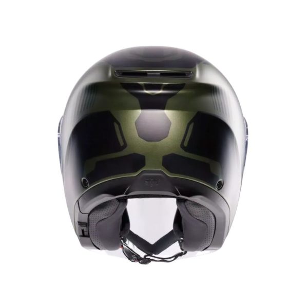 Casco AGV IRIDES E2206 SAKAI MATT GREEN BLACK