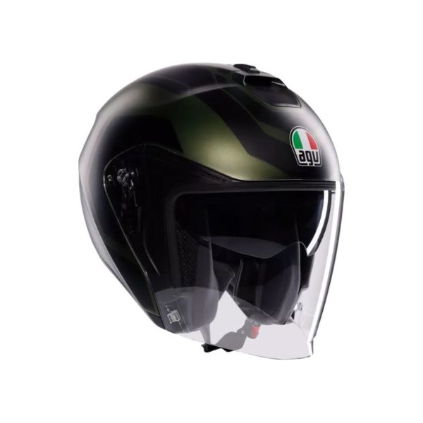 Casco AGV IRIDES E2206 SAKAI MATT GREEN BLACK