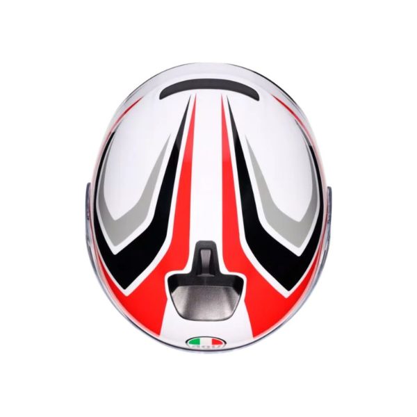 Casco AGV IRIDES E2206 TOLOSA BLACK GREY RED