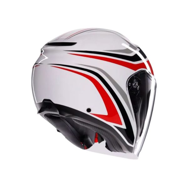 Casco AGV IRIDES E2206 TOLOSA BLACK GREY RED