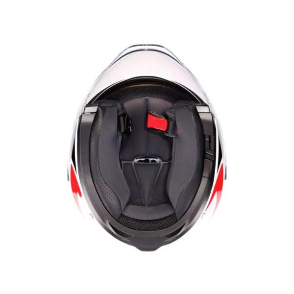 Casco AGV IRIDES E2206 TOLOSA BLACK GREY RED