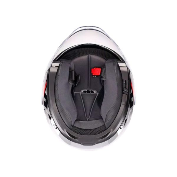 Casco AGV IRIDES E2206 VALENZA MATT GREY BLACK RED