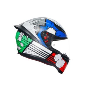 Casco AGV K1 S E2206 BANG MATT ITALY BLUE