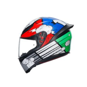 Casco AGV K1 S E2206 BANG MATT ITALY BLUE