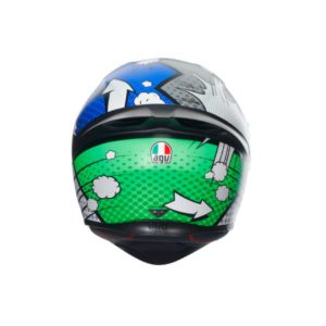 Casco AGV K1 S E2206 BANG MATT ITALY BLUE
