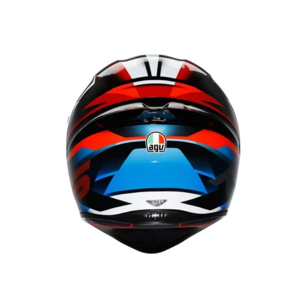 Casco AGV K1 S E2206 FASTLAP BLACK RED BLUE