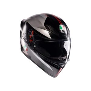 Casco AGV K1 S E2206 LAP MATT BLACK GREY RED