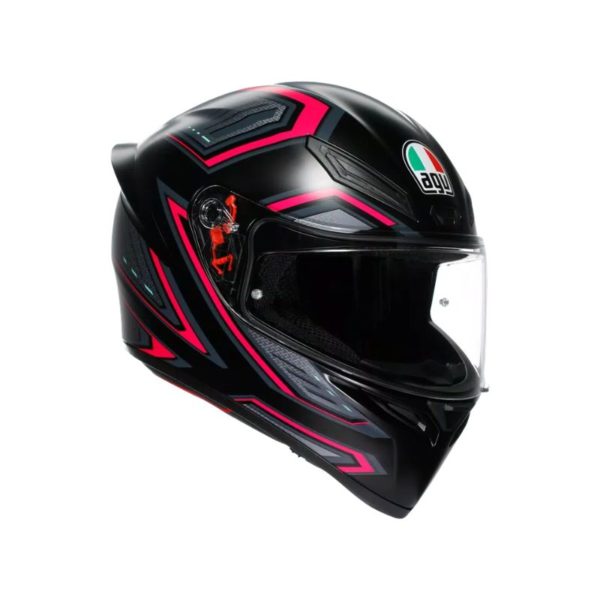 Casco AGV K1 S E2206 SLING MATT BLACK PINK