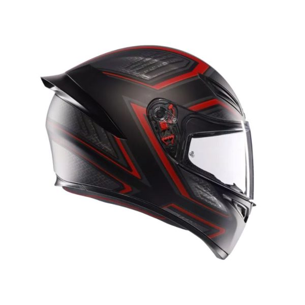 Casco AGV K1 S E2206 SLING MATT BLACK RED