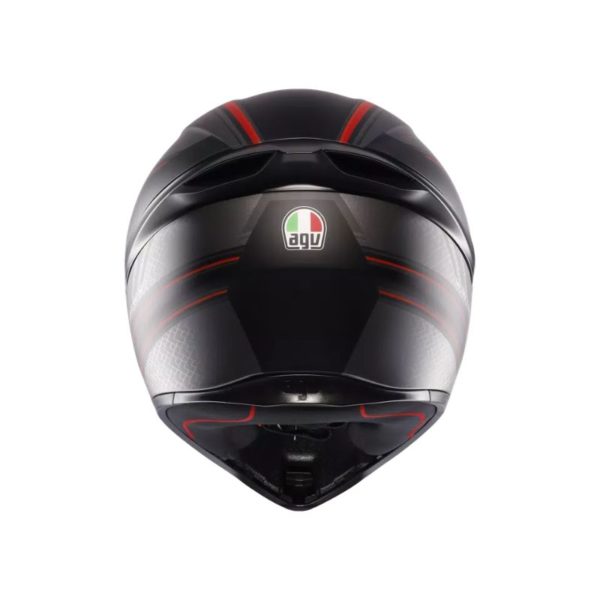 Casco AGV K1 S E2206 SLING MATT BLACK RED