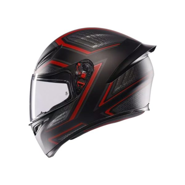 Casco AGV K1 S E2206 SLING MATT BLACK RED