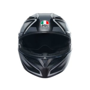 CASCO AGV K3 E2206 COMPOUND MATT BLACK GREY