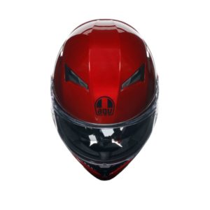 CASCO AGV K3 E2206 MONO COMPETIZIONE RED