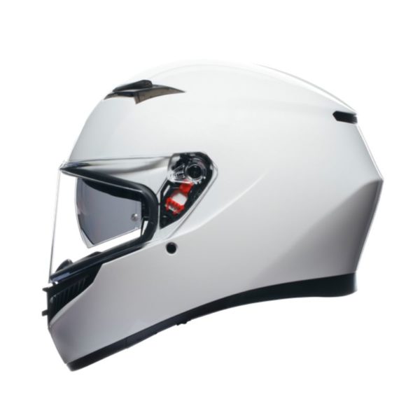 CASCO AGV K3 E2206 MONO SETA WHITE