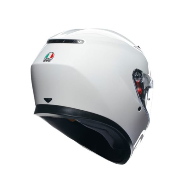 CASCO AGV K3 E2206 MONO SETA WHITE